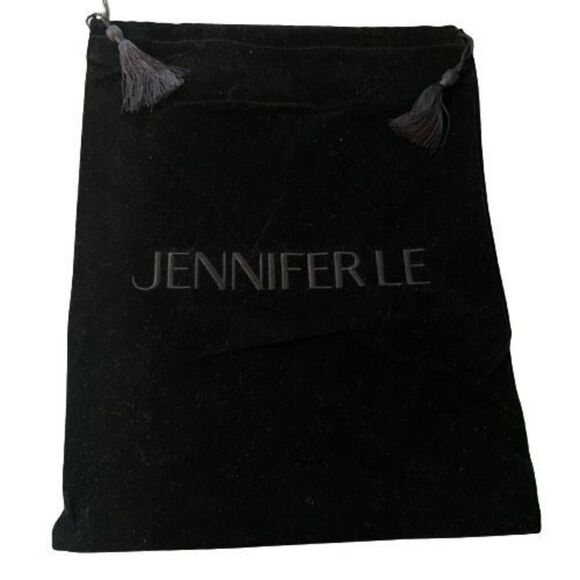 Jennifer Le Velvet Logo Dust Bag with Tassels - Picture 1 of 5